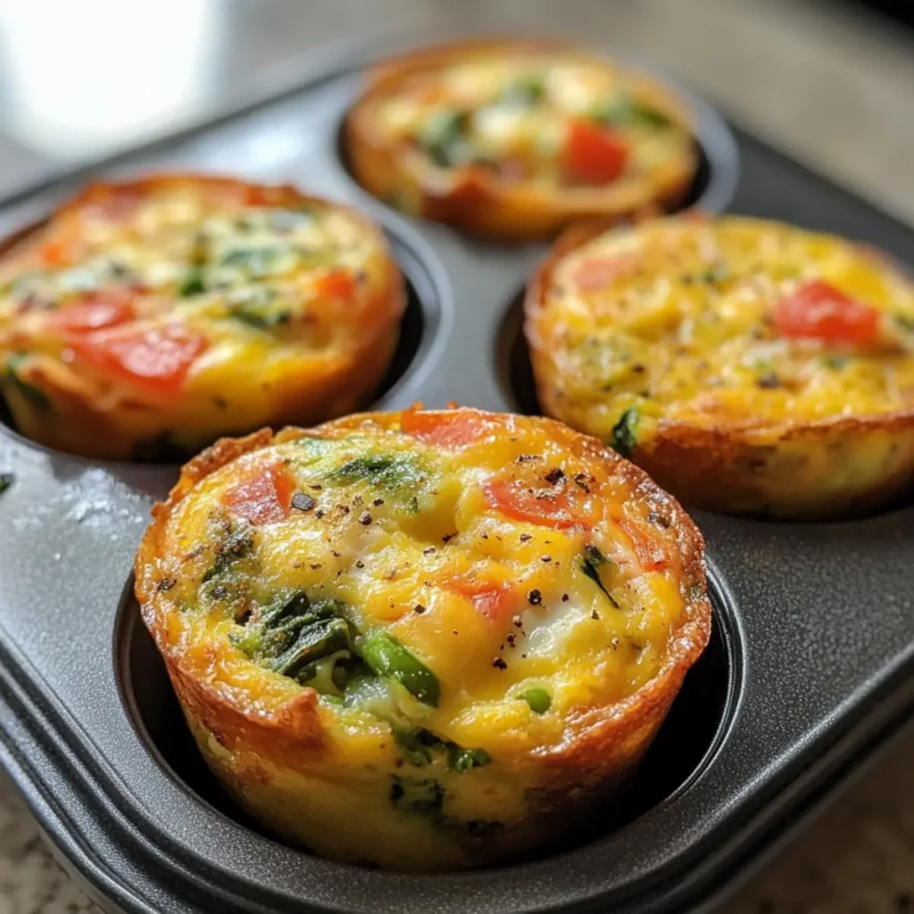 Easy Veggie Egg Muffins