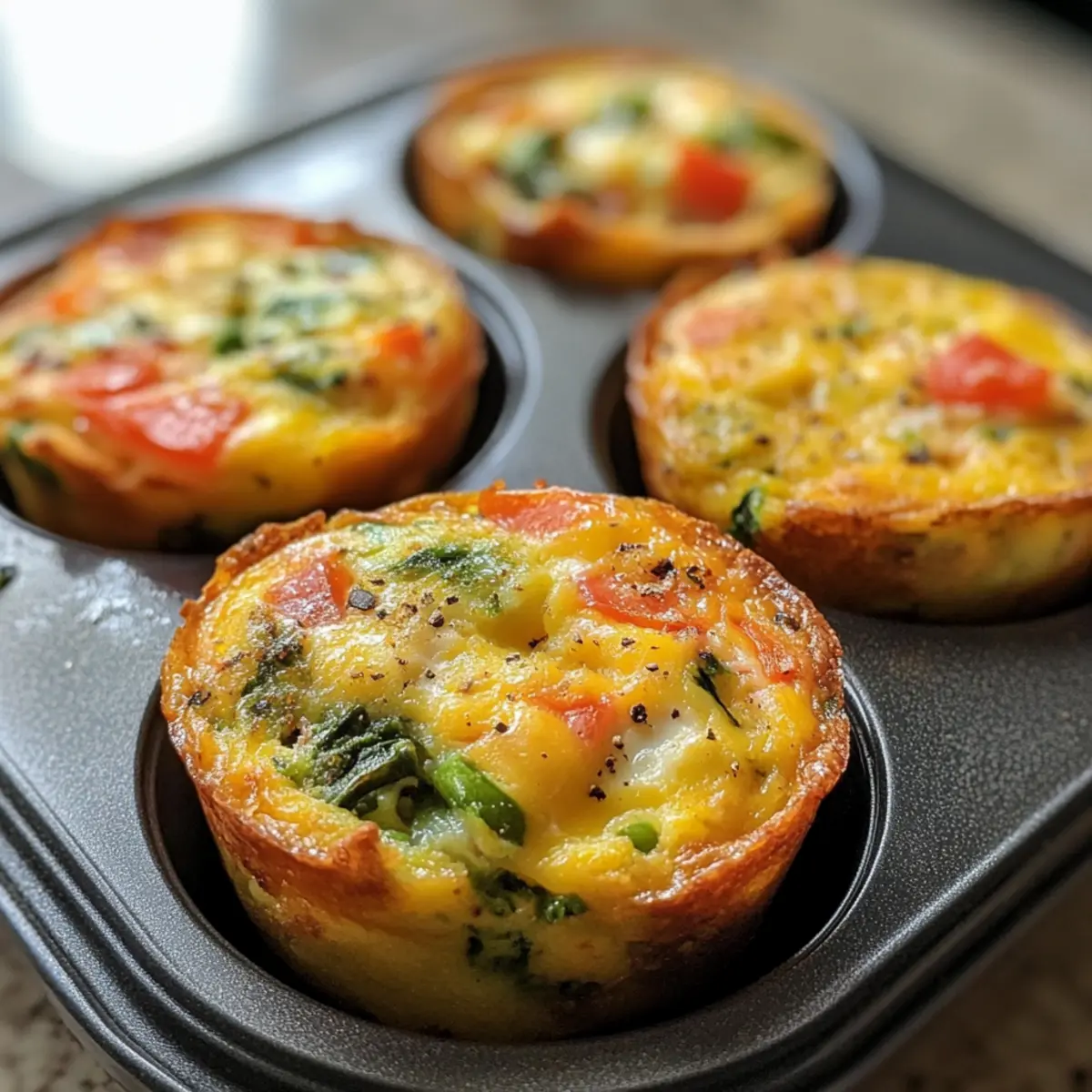 Easy Veggie Egg Muffins