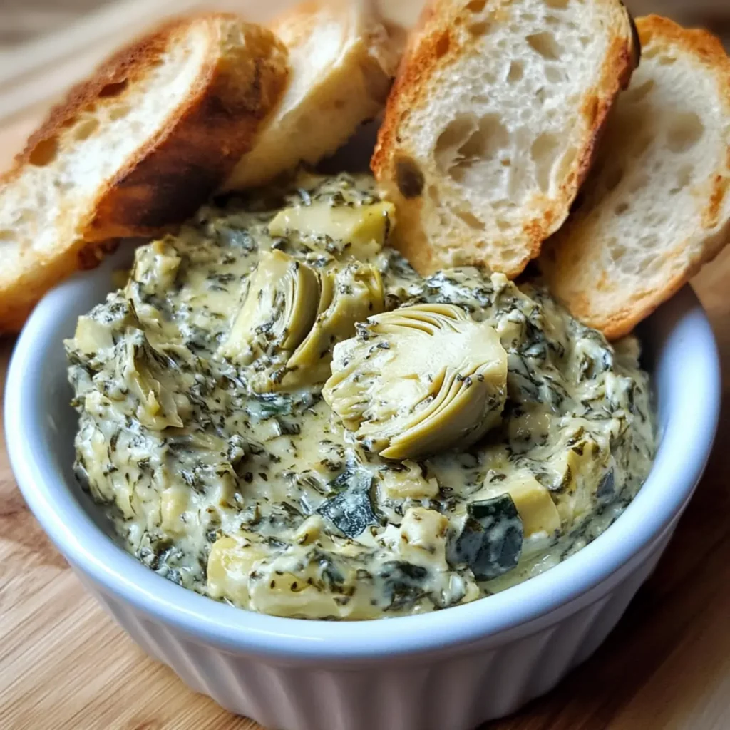 Classic Spinach Artichoke Spread