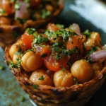 Crispy Chickpea Snack Cups
