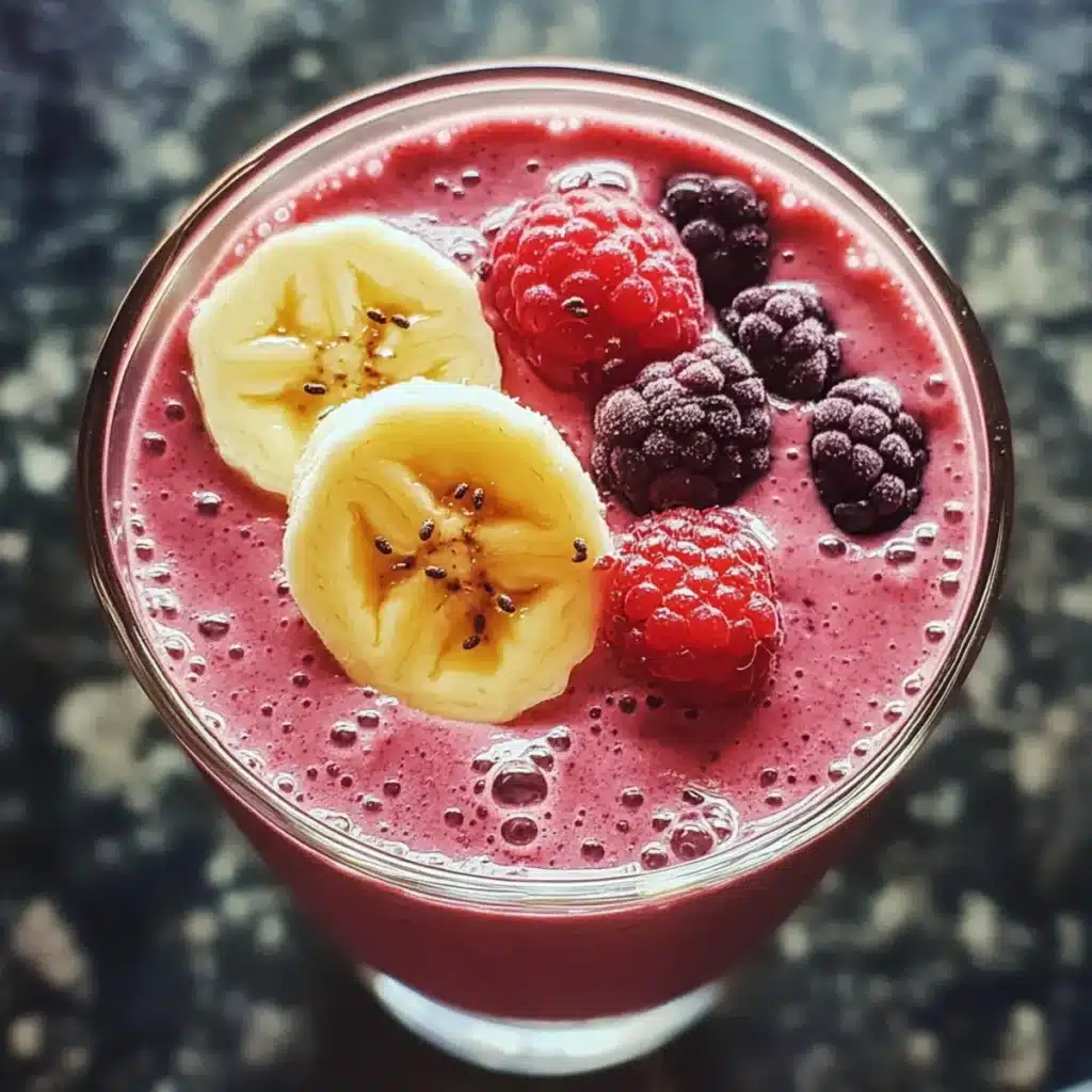 Berry Banana Breakfast Smoothie