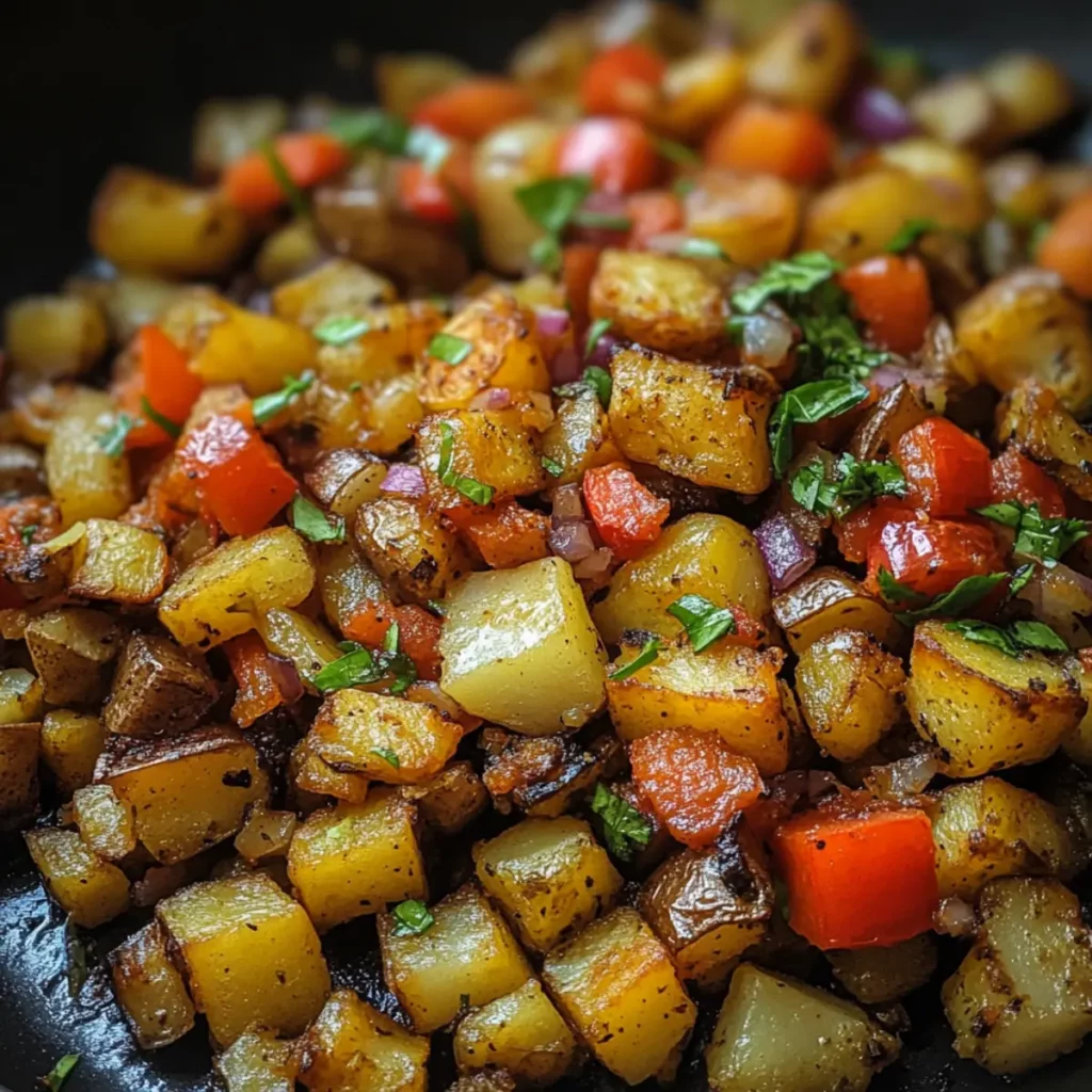 Golden Potato Veggie Hash