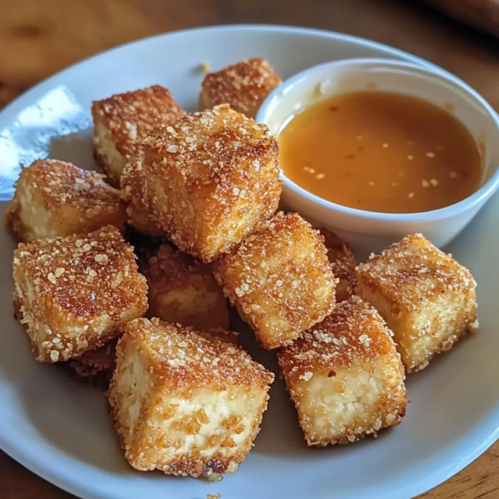 Crispy Tofu Bites and Dip