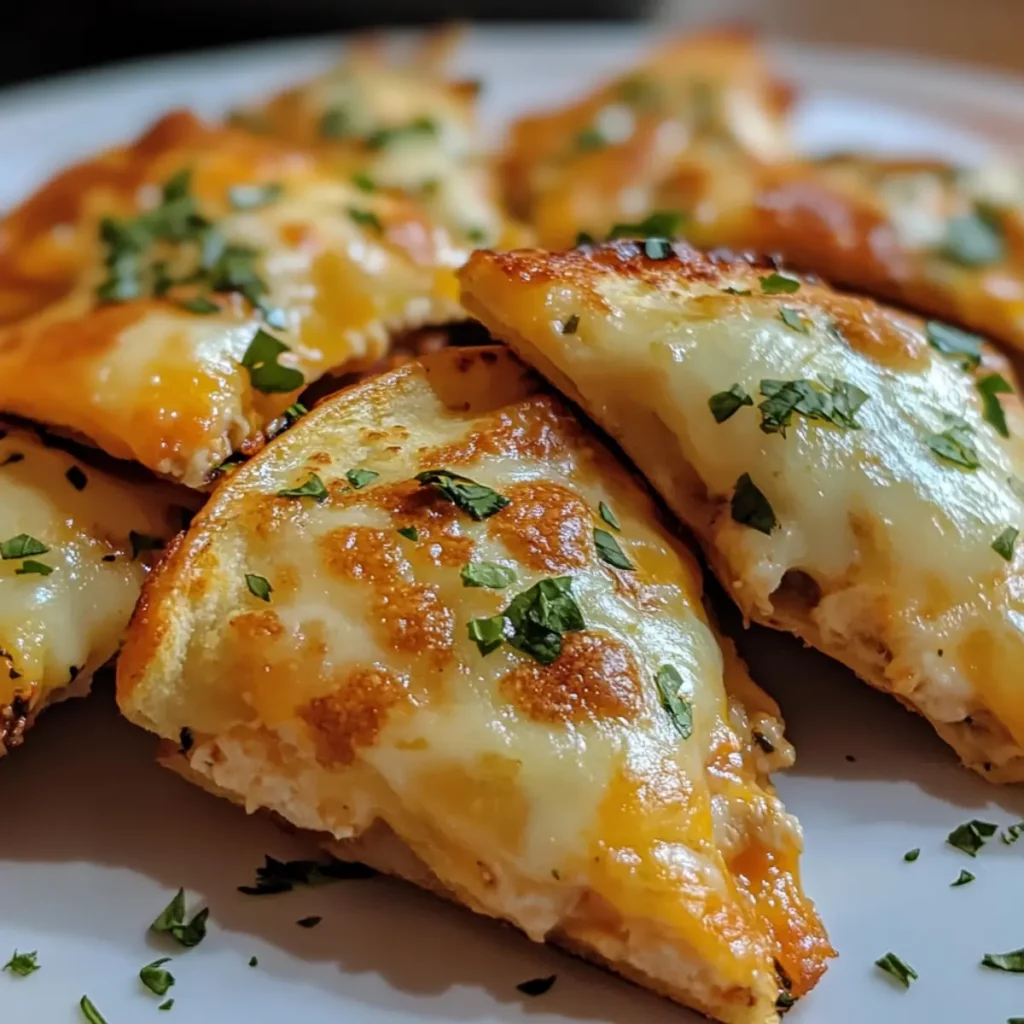 Cheesy Chicken Quesadilla Bites