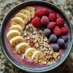 Berry Banana Smoothie Bowl