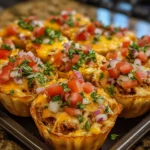 Loaded Cheese Nacho Cups