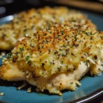 Parmesan Crusted Baked Chicken Dinner
