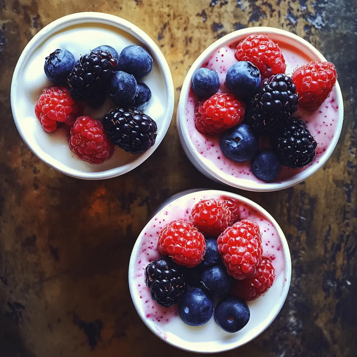 Vanilla Yogurt Berry Cups