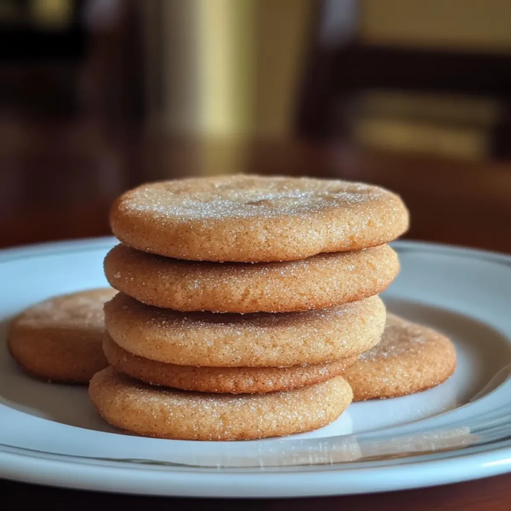 Easy Cinnamon Sugar Cookies