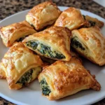 Cheesy Spinach Puff Bites