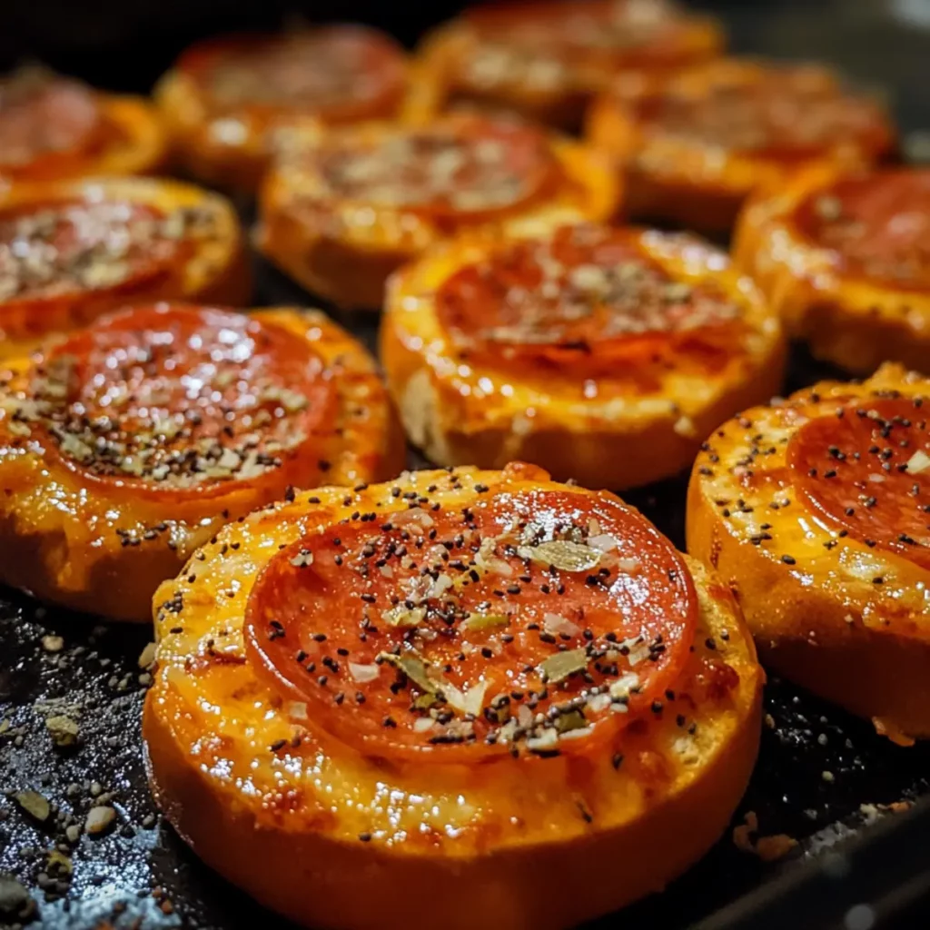 Mini Pizza Bagel Snacks