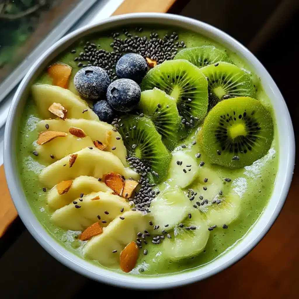 Green Detox Smoothie Bowl