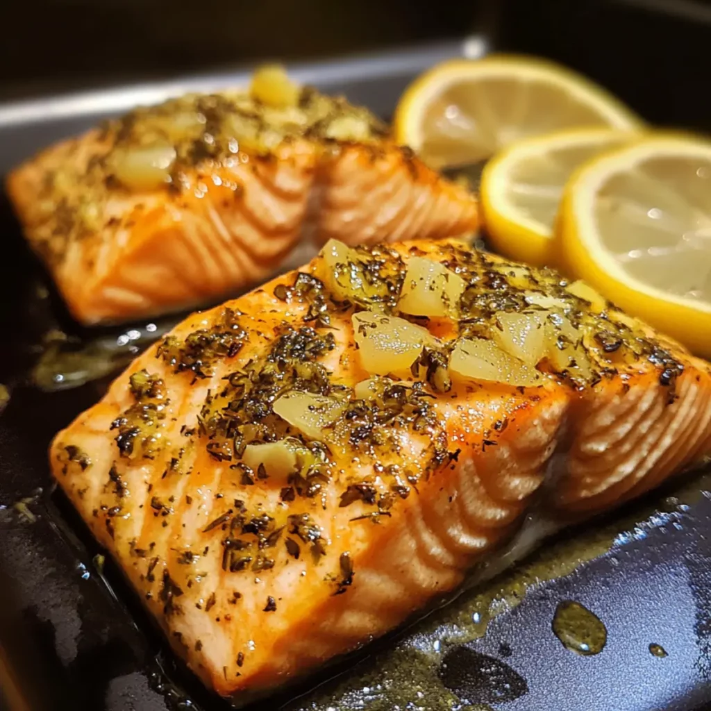 Lemon Herb Salmon Fillets