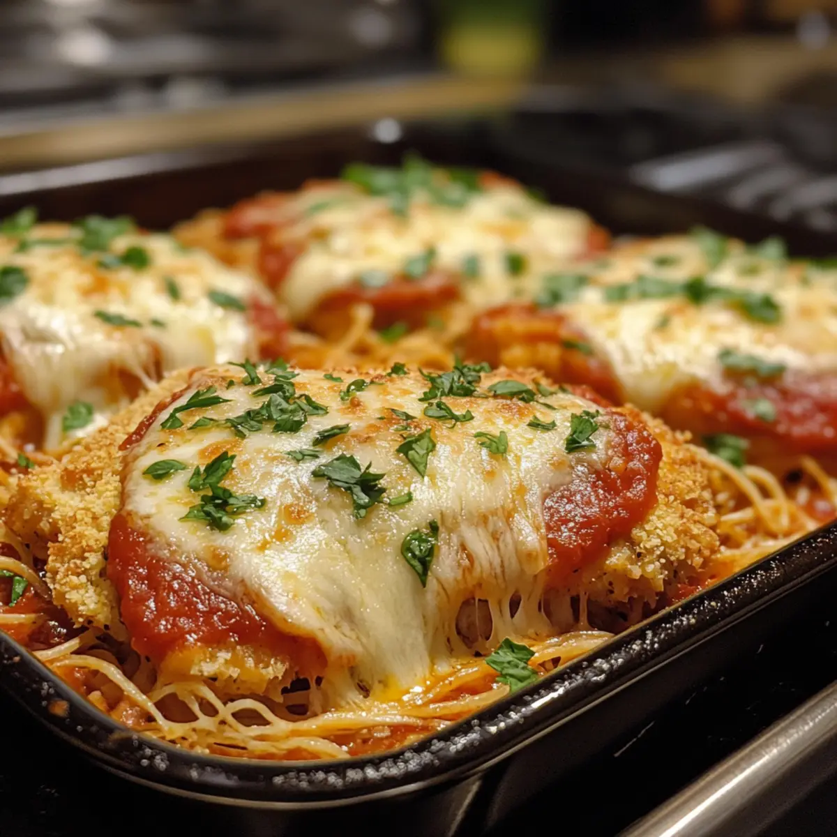 Easy Baked Chicken Parmesan