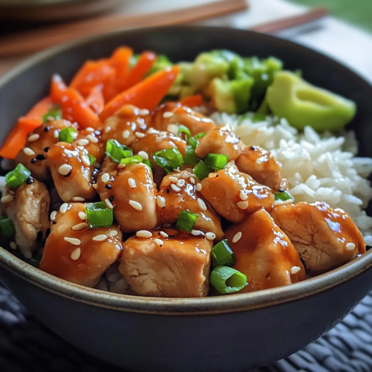 Sweet Teriyaki Chicken Rice
