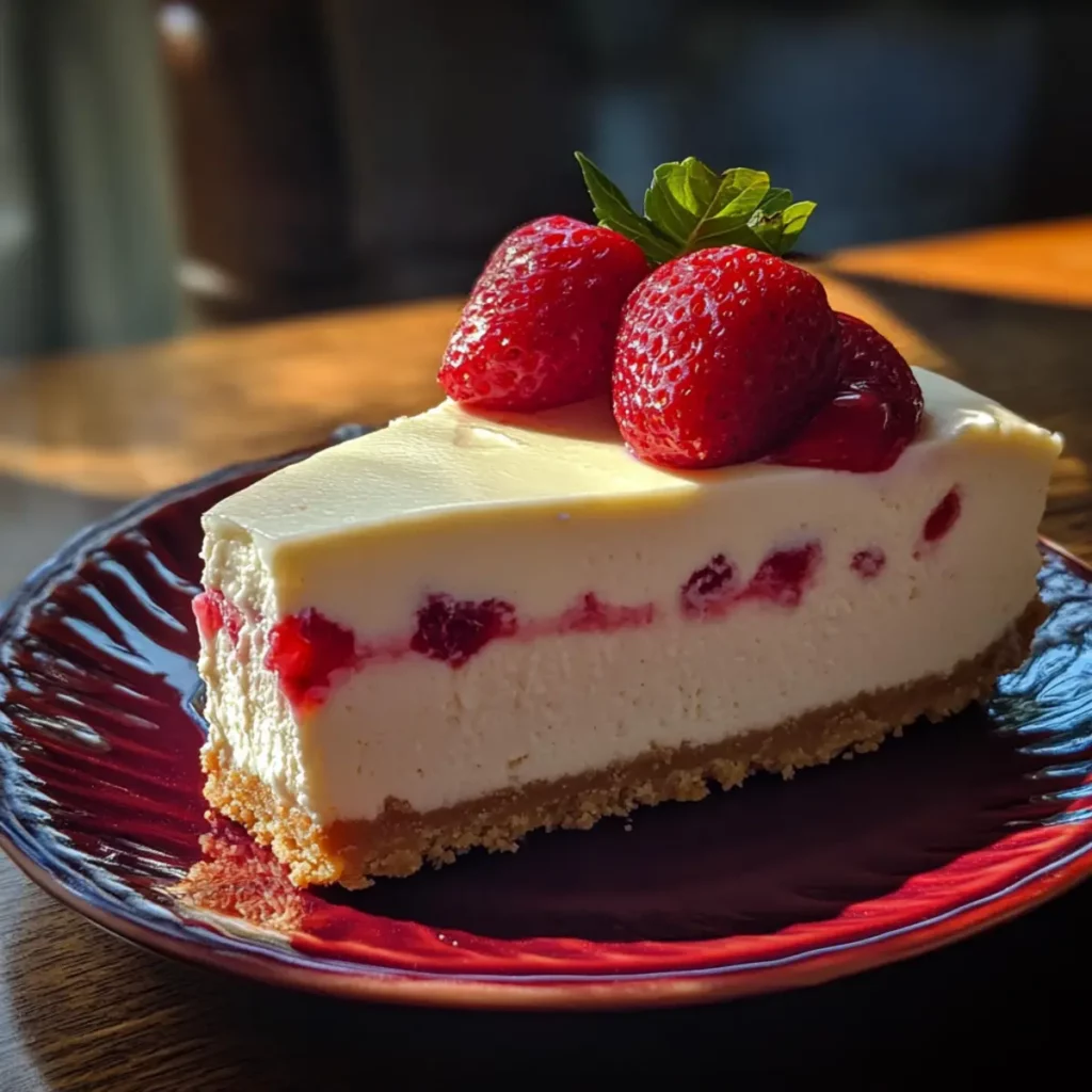 Quick No Bake Cheesecake