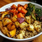 Quinoa Roasted Veggie Bowl