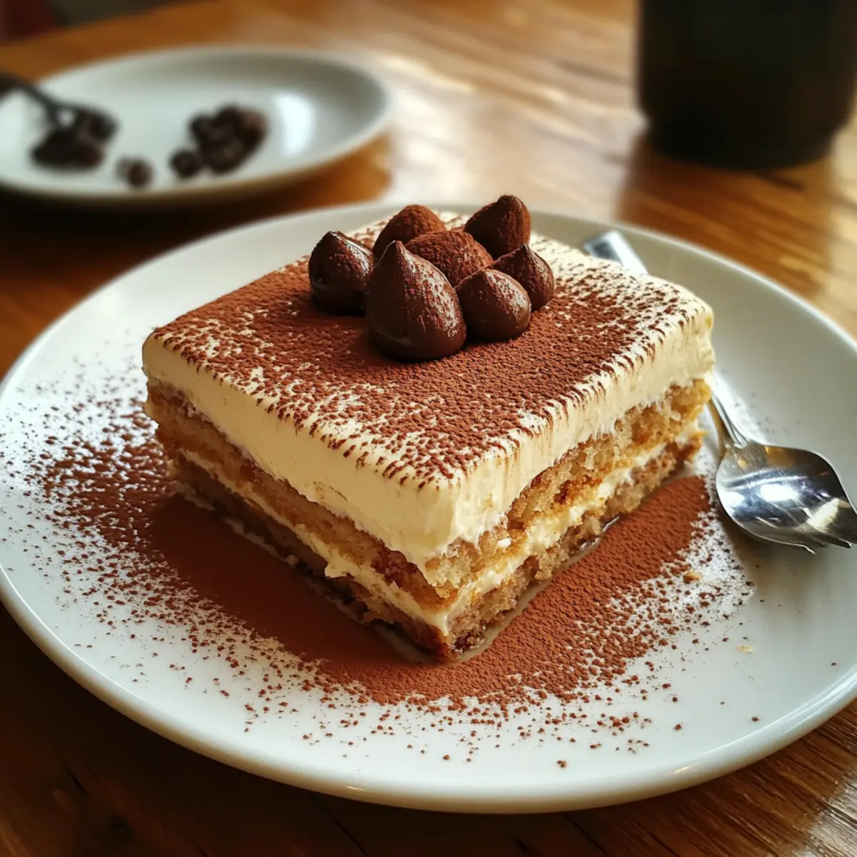 Tiramisu Style Coffee Dessert