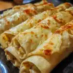 Cheesy Stuffed Tortilla Rolls