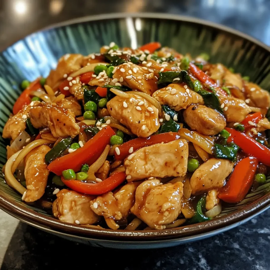 Honey Soy Chicken Stir Fry