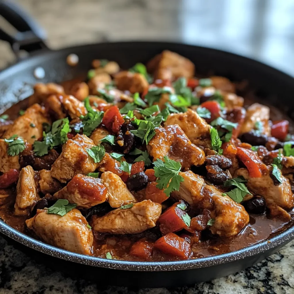 One Pan Chili Chicken