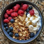 Greek Yogurt Granola Bowl