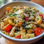 Simple Vegetable Pasta Bowl
