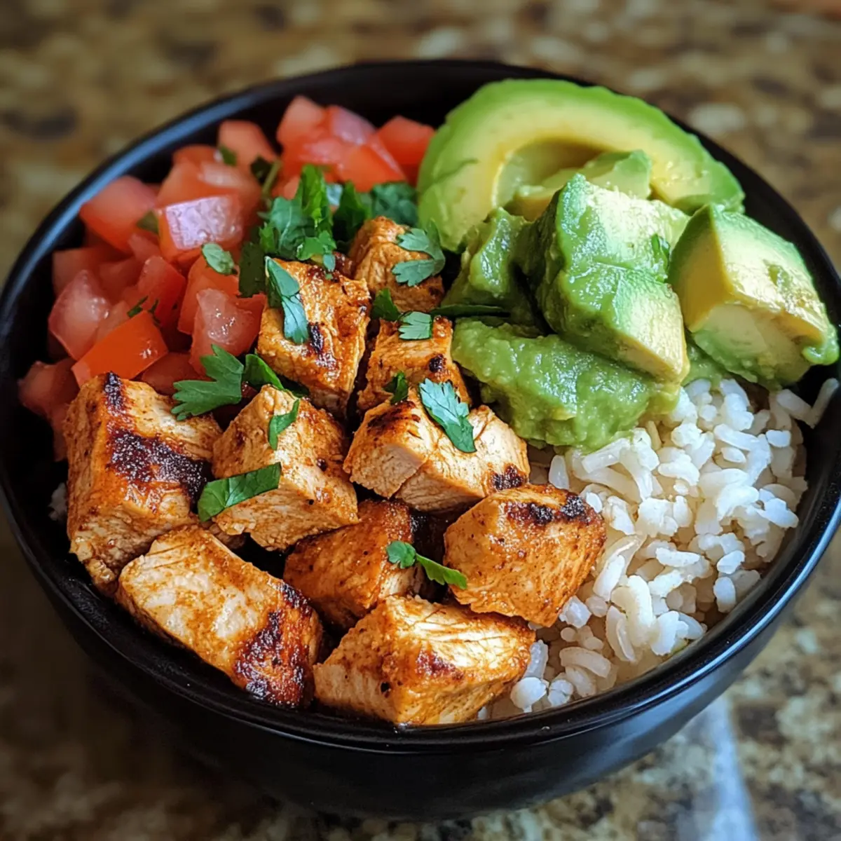 Easy Chicken Taco Bowls