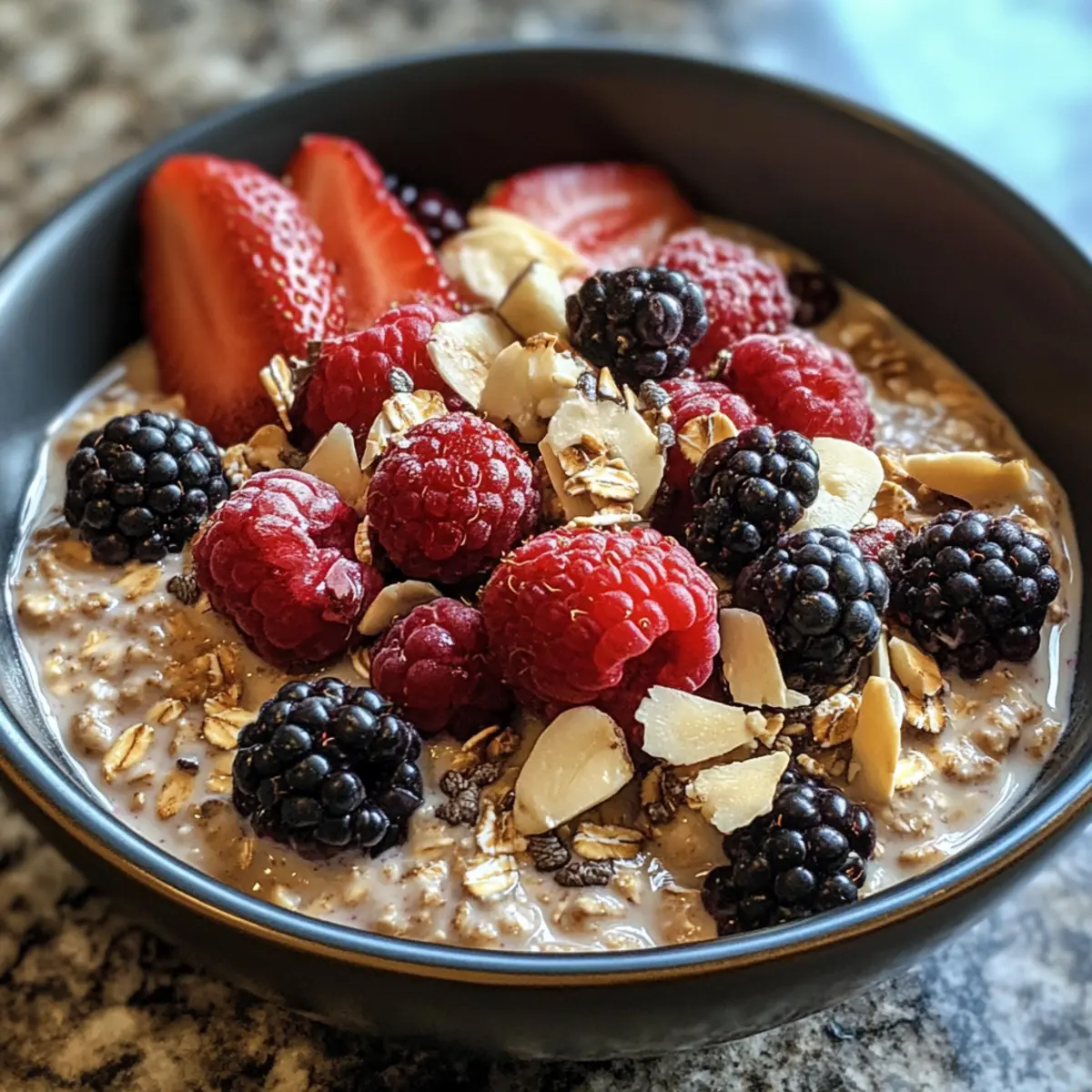 Overnight Oats Berry Mix