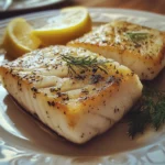 Lemon Dill Fish Plate