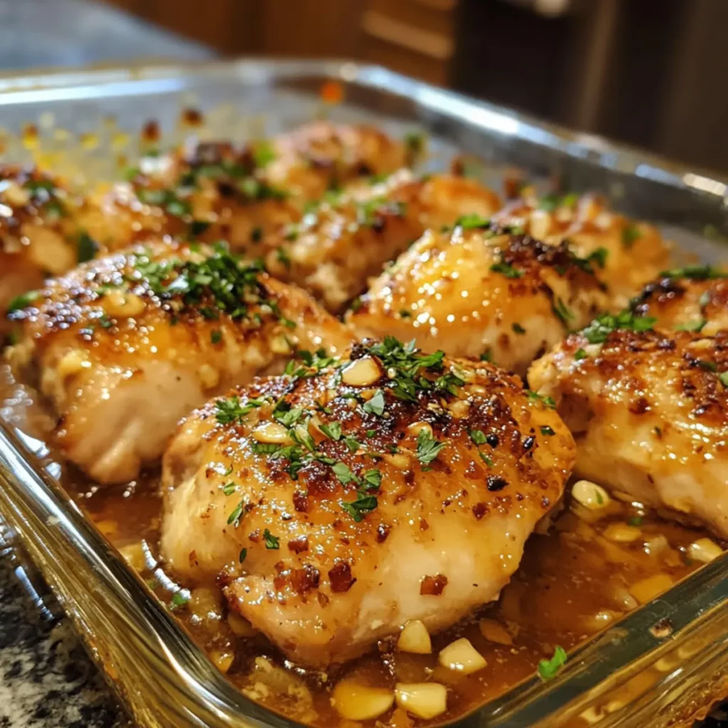 Honey Garlic Chicken Bake