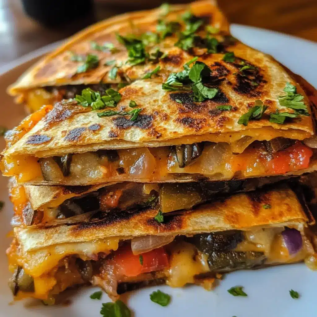 Loaded Veggie Quesadilla Melt