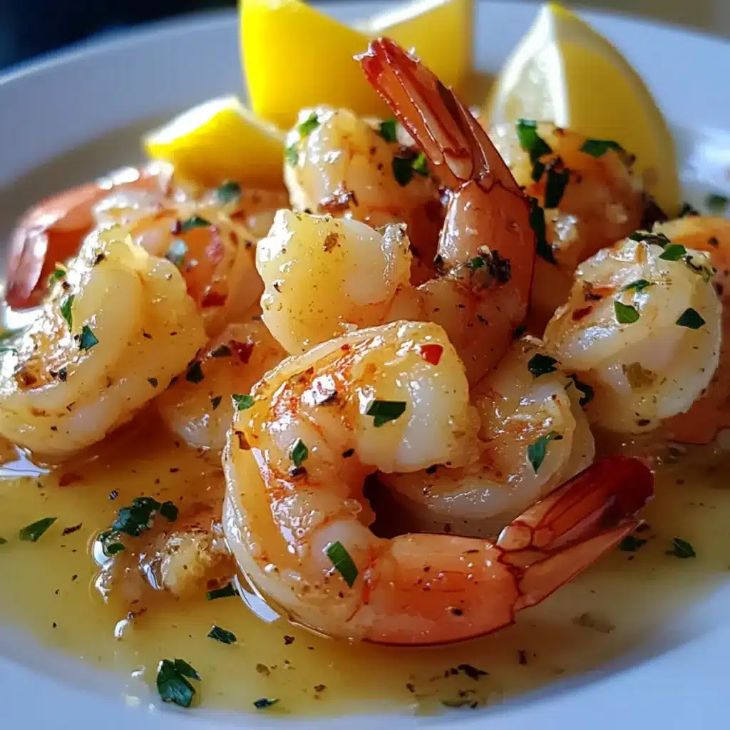 Lemon Butter Garlic Shrimp