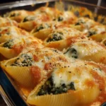Spinach Cheese Stuffed Shells