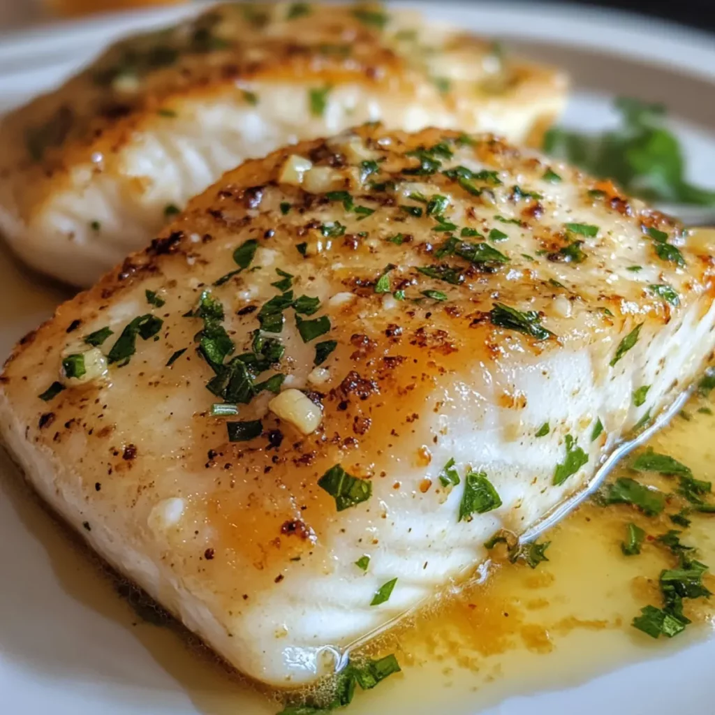 Simple Butter Garlic Fish