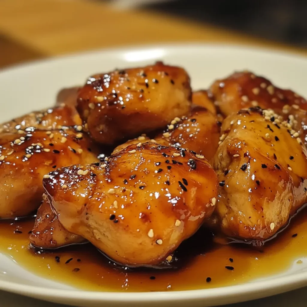 Teriyaki Honey Glazed Chicken