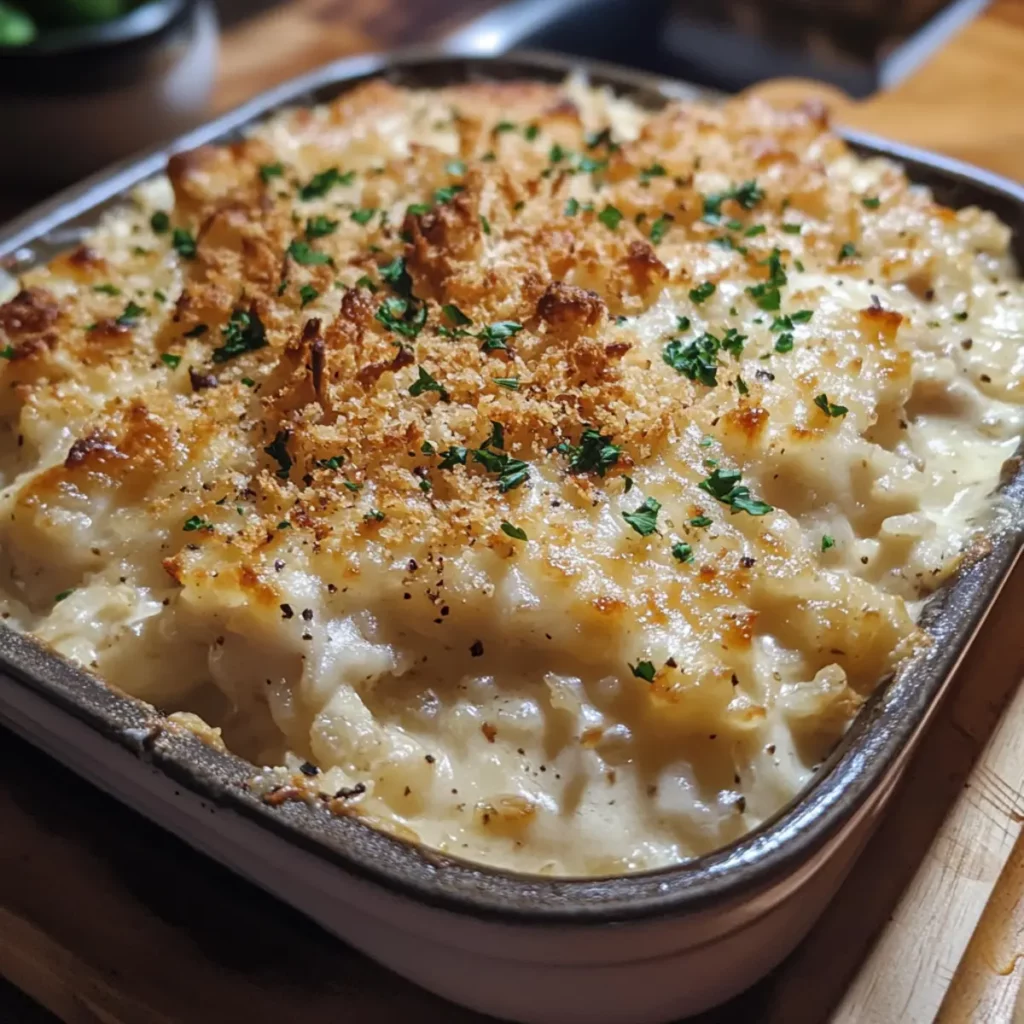 Creamy Chicken Rice Bake