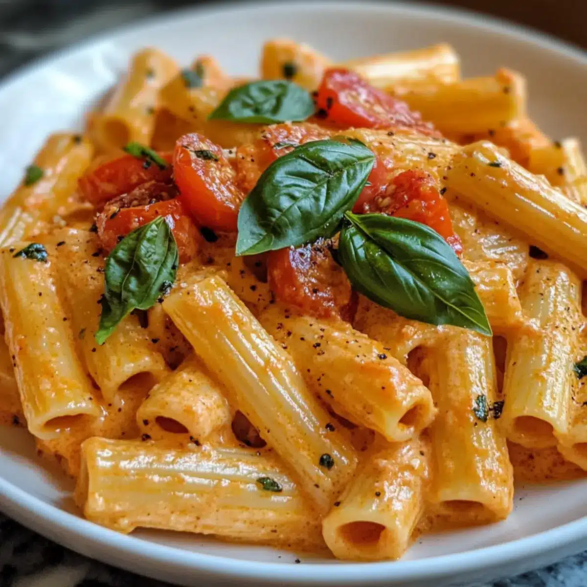 Creamy Tomato Basil Pasta