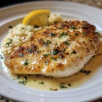Creamy Garlic Parmesan Tilapia