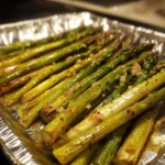 Garlic Butter Roasted Asparagus Side