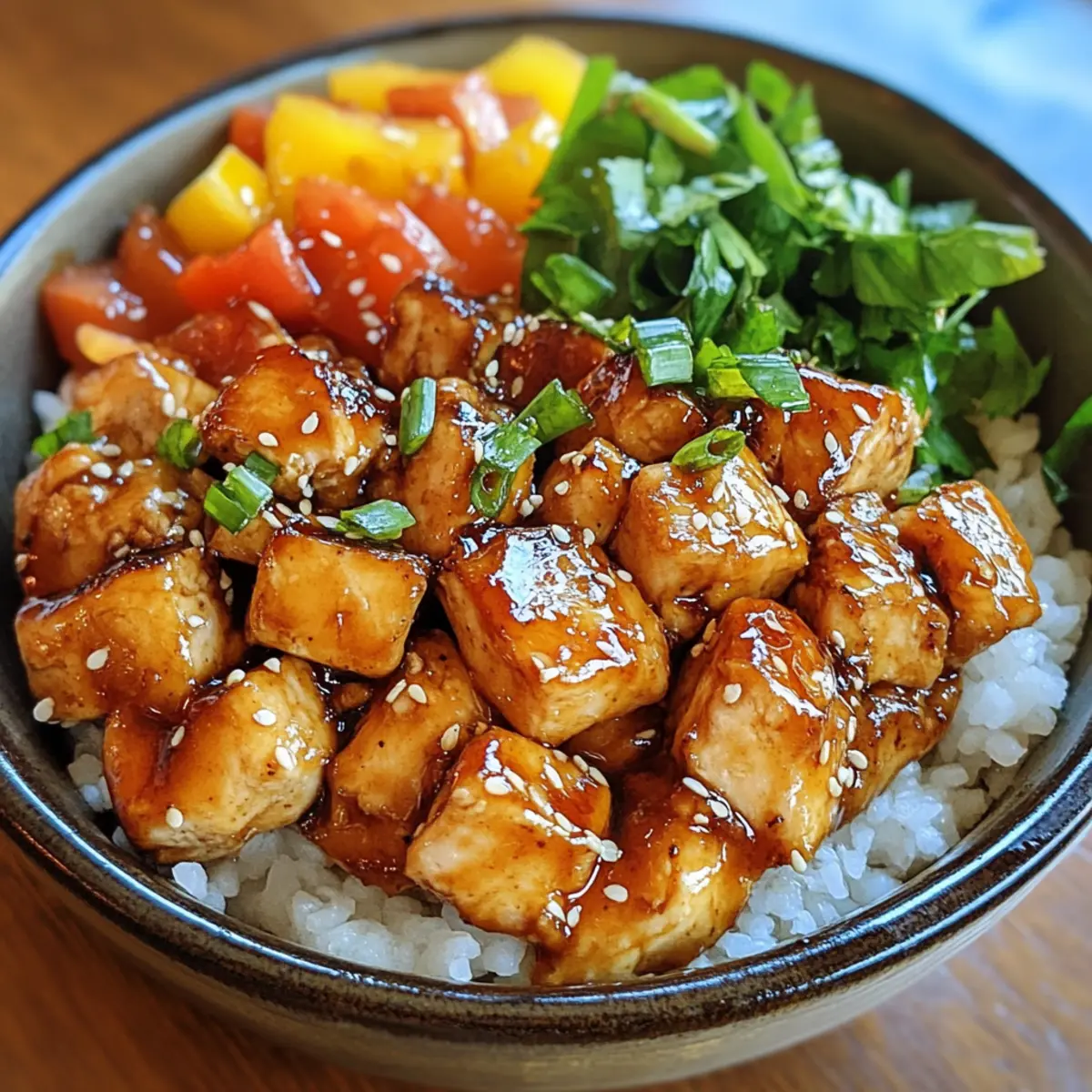 Easy Teriyaki Chicken Bowl