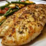Herb Seasoned Baked Tilapia Dinner