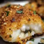 Crispy Parmesan Crusted Fish Fillet