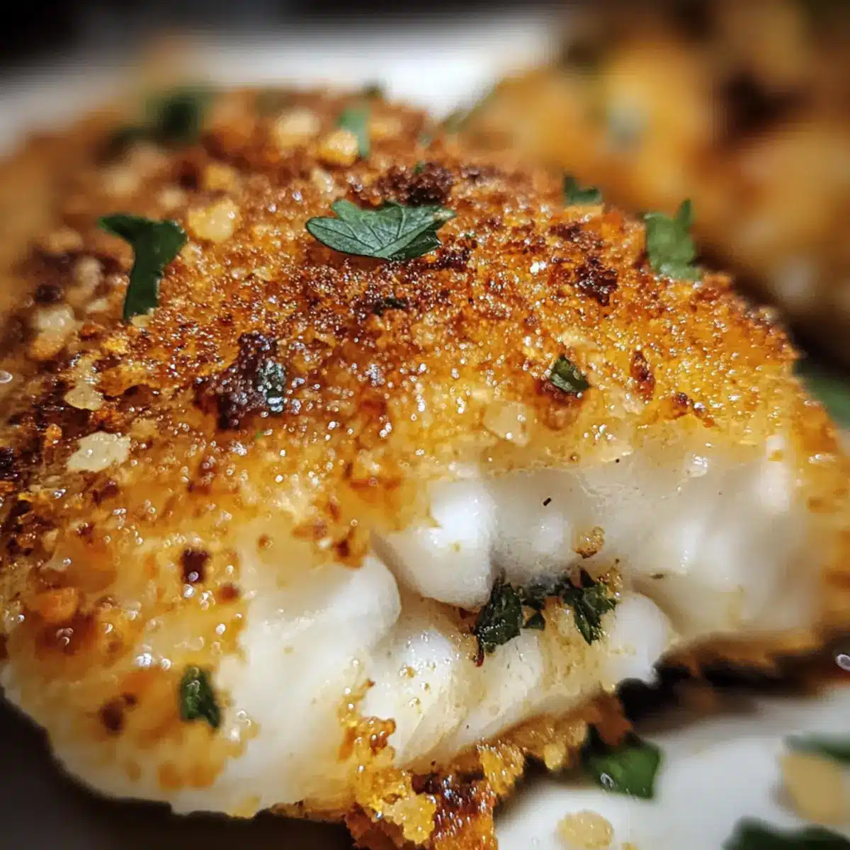Crispy Parmesan Crusted Fish Fillet