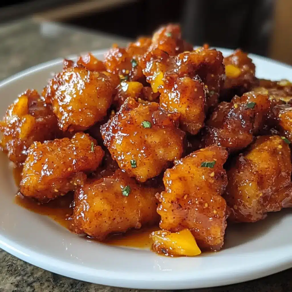 Spicy Mango Chicken Bites