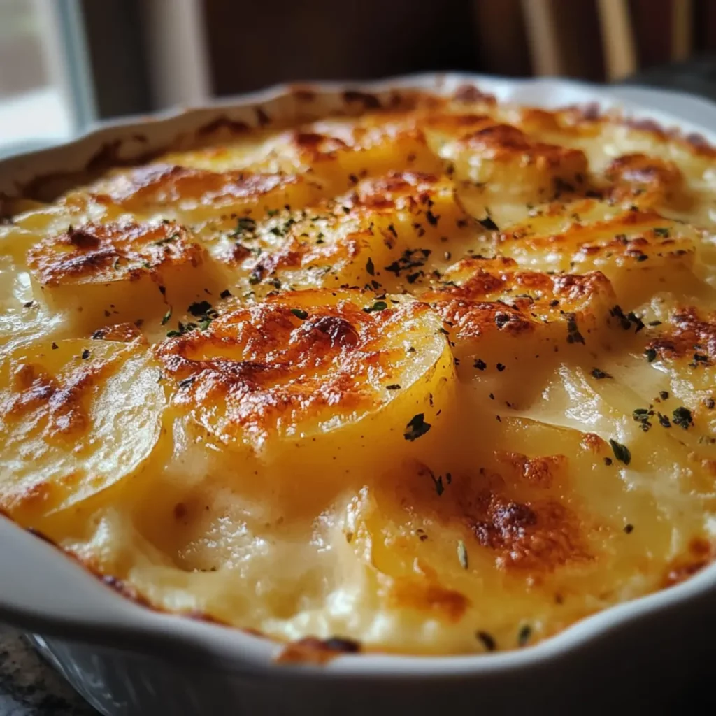 Creamy Potato Au Gratin