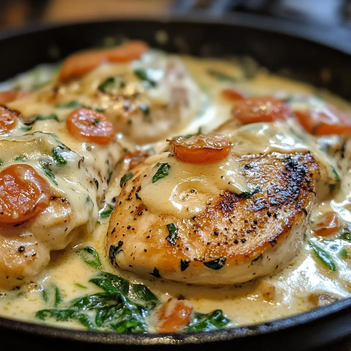 Creamy Tuscan Garlic Chicken