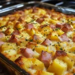 Savory Ham and Potato Breakfast Bake