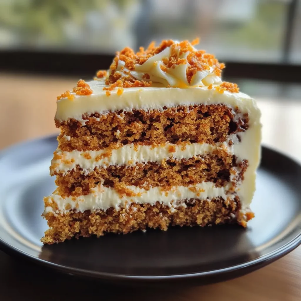 Classic Carrot Cake Dessert