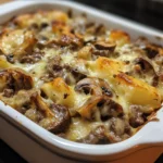 Savory Beef and Mushroom Casserole